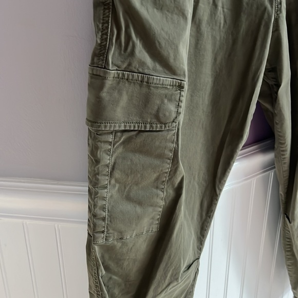 Army green cargo ankle pants - Picture 4 of 5